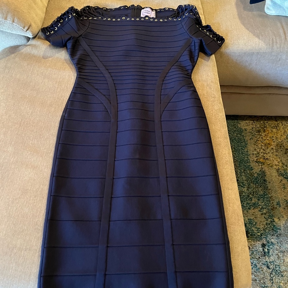 Herve Leger never worn bandage dress in medium